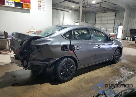2015 Nissan Sentra S z USA, uszkodzony, nr VIN 3N1AB7AP5FY375855
